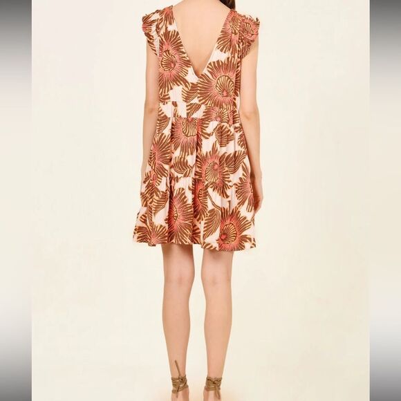 OMIKA Jacqueline Mini Dress - Cemile Fig - Picture 2 of 5